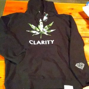 Diamond Supply Co. High Clarity Pot Leaf Hoodie